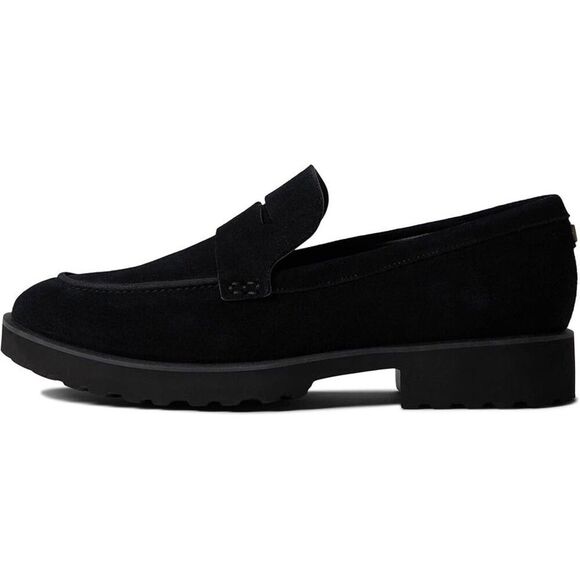 Cole Haan Newburg Lug W24292 Loafer Women's US 8.5 Black Slip On Shoes ZPO2822 - Picture 1 of 10